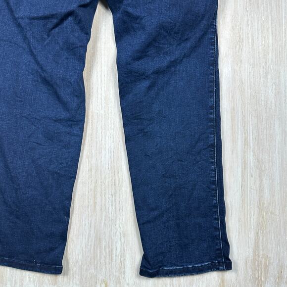 Torrid Weekend Boyfriend Straight Super Soft Stretch Blue Denim Jeans Casual 1R - Picture 13 of 14